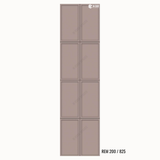 Decorative Wall Panel for Feature Walls – 8 ft x 2 ft – 6mm | REM 200 / 825