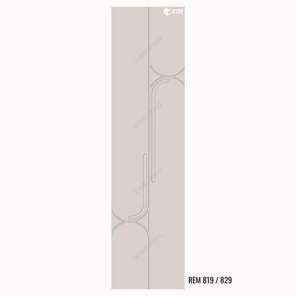 Matteo  Decorative Wall Panel for Feature Walls – 8 ft x 2 ft – 6mm | REM 819 / 829