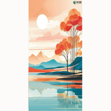 MLA-AKE-107 Artistic Digital Decorative Laminate for Modern Interiors | 1 mm, 8 ft × 4 ft