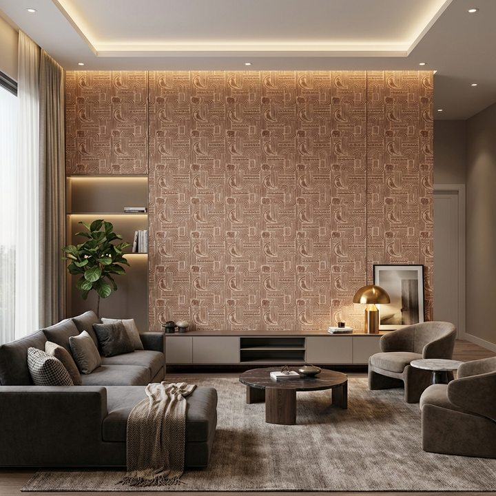 MLA-RBM-109 Matikala Lippan Art Decorative Laminate for Premium Interiors | 1.25 mm, 8 ft × 4 ft inspiration
