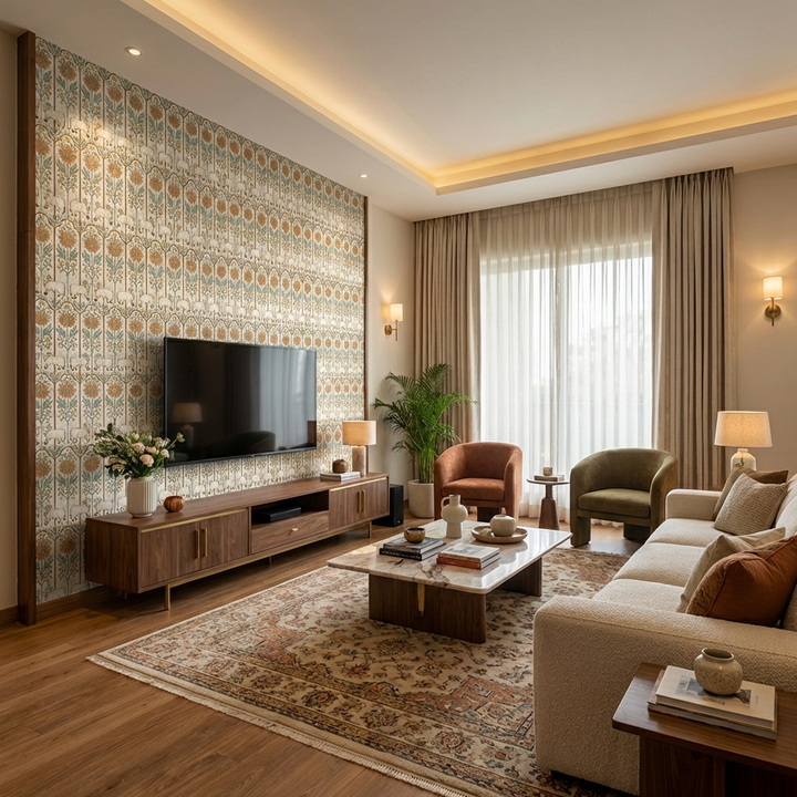 MLA-RBM-114 Nandini Pichwai Art Decorative Laminate for Premium Interiors | 1 mm, 8 ft × 4 ft inspiration
