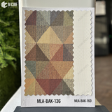 Fabric Finish Decorative Laminate for Soft Interior Panels – 1 mm, 8 ft x 4 ft | MLA-BAK-136/160