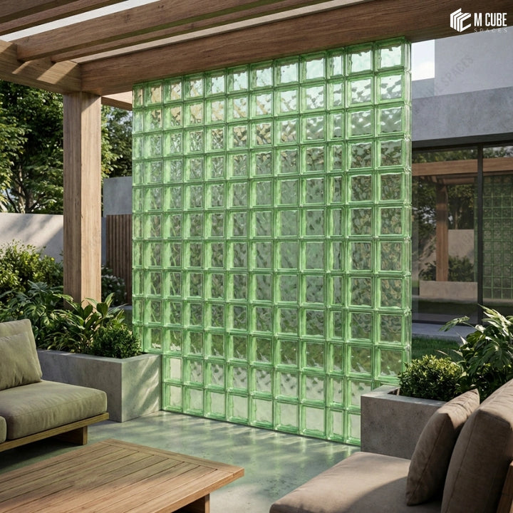 MCS-GBL-106 Decorative Glass Block for Light Diffusing Walls and Partitions inspiration
