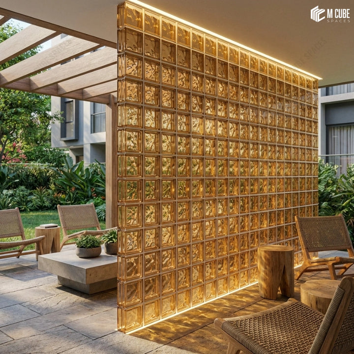 MCS-GBL-102 Decorative Glass Block for Light Diffusing Walls and Partitions inspiration