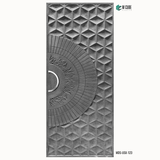 Gunmetal Metallic Finish HDF/HDHMR Door – 7 ft x 3 ft – 18 mm | MDS-USX-123