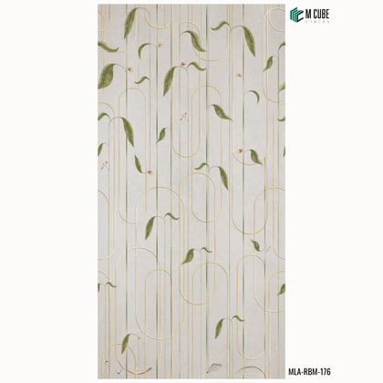 Indian Artistic Digital Laminate – Swarna Lata | MLA-RBM-176 | 8 ft x 4 ft, 1mm