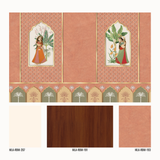 Indian Artistic Digital Laminate – Vrindavanpriya | MLA-RBM-166 | 8 ft x 4 ft, 1mm