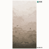 Indian Artistic Digital Laminate – Jangal Varta | MLA-RBM-185 | 8 ft x 4 ft, 1mm