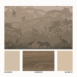 Indian Artistic Digital Laminate – Jangal Varta | MLA-RBM-185 | 8 ft x 4 ft, 1mm