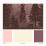 Indian Artistic Digital Laminate – Shant Upavan | MLA-RBM-186 | 8 ft x 4 ft, 1mm