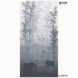 Indian Artistic Digital Laminate – Gaj Vihar | MLA-RBM-189 | 8 ft x 4 ft, 1mm
