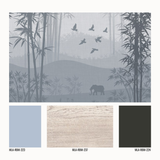 Indian Artistic Digital Laminate – Gaj Vihar | MLA-RBM-189 | 8 ft x 4 ft, 1mm