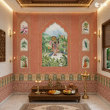 Indian Artistic Digital Laminate – Bankebihari | MLA-RBM-165 | 8 ft x 4 ft, 1mm