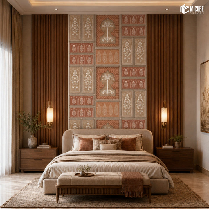 Indian Artistic Digital Laminate – Rajwadu | MLA-RBM-173 | 8 ft x 4 ft, 1mm inspiration