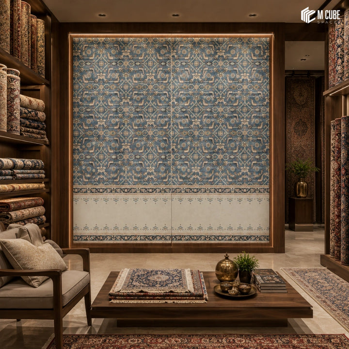 Indian Artistic Digital Laminate – Nil Kalin | MLA-RBM-175 | 8 ft x 4 ft, 1mm inspiration