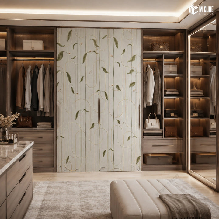 Indian Artistic Digital Laminate – Swarna Lata | MLA-RBM-176 | 8 ft x 4 ft, 1mm inspiration
