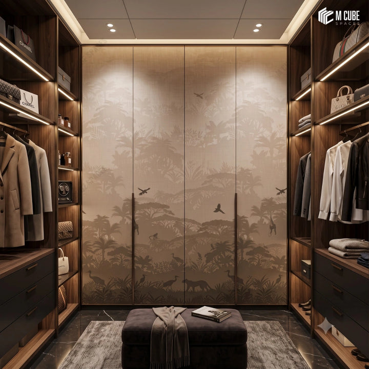 Indian Artistic Digital Laminate – Jangal Varta | MLA-RBM-185 | 8 ft x 4 ft, 1mm inspiration