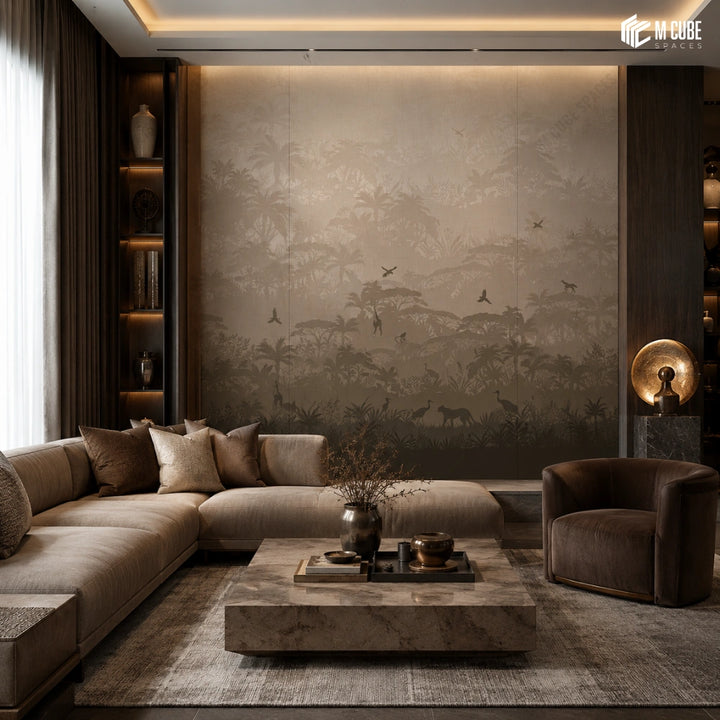 Indian Artistic Digital Laminate – Jangal Varta | MLA-RBM-185 | 8 ft x 4 ft, 1mm inspiration