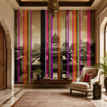 Linear Heritage (Vivid) Architecture wallpaper design view 2 | MWA-LWZ-210