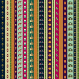 Tropical Kitsch Stripes Cultural Heritage wallpaper for hotel lobby & lounge interiors | MWA-LWZ-200