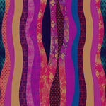 Midnight Wavy Abstract Abstract wallpaper for living room & office interiors | MWA-LWZ-198