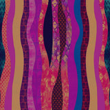 Midnight Wavy Abstract Abstract wallpaper for living room & office interiors | MWA-LWZ-198
