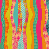 Sunset Wavy Abstract Abstract wallpaper for living room & office interiors | MWA-LWZ-197