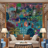 Midnight Garden Dance Spiritual wallpaper design view 2 | MWA-LWZ-187