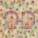 Royal Mughal Gateway Architecture wallpaper for hotel lobby & lounge interiors | MWA-LWZ-182