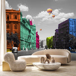 Dreamscape Cityscape Architecture wallpaper design view 2 | MWA-LWZ-179