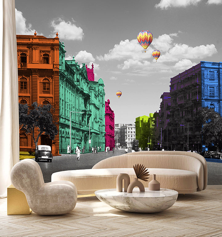 Dreamscape Cityscape Architecture wallpaper design view 2 | MWA-LWZ-179