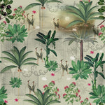 Oasis of Serenity Botanical wallpaper for living room & bedroom interiors | MWA-LWZ-144