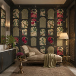 Jharokha Garden Architecture wallpaper design view 2 | MWA-LWZ-128