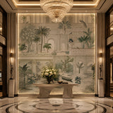 The Royal Atrium Architecture wallpaper design view 2 | MWA-LWZ-119