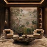 Tropical Valley Landscape wallpaper design view 2 | MWA-LWZ-116