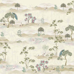 Bamboo Serenity Botanical wallpaper for living room & bedroom interiors | MWA-LWZ-115
