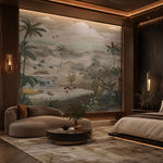 Radiant Tropics Landscape wallpaper design view 2 | MWA-LWZ-107