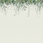 Verdant Canopy Botanical wallpaper for living room & bedroom interiors | MWA-LWZ-102