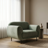 Kenzo 1 Seater Sofa - Green