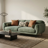 Kenzo 3 Seater Sofa - Green
