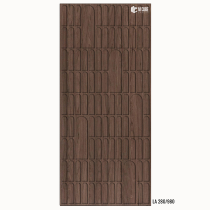 Matteo  Wood Finish Decorative Wall Panel – 8 ft x 4 ft, 6mm | LA 280/980