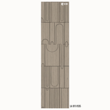 Wood Finish Decorative Wall Panel – 8 ft x 2 ft, 6mm | LA 811/935