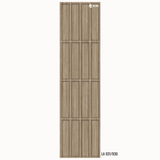 Wood Finish Decorative Wall Panel – 8 ft x 2 ft, 6mm | LA 931/930