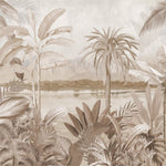 Tropical Daydream Botanical wallpaper for living room & resort interiors | MWA-LWZ-249