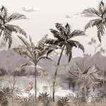 Tropical Daydream Botanical wallpaper for living room & resort interiors | MWA-LWZ-248