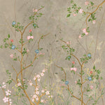 Branching Beauty Botanical wallpaper for living room & dining room interiors | MWA-LWZ-243