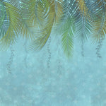 Palm Shade Botanical wallpaper for living room & resort interiors | MWA-LWZ-239