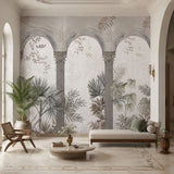 Ancient Greenery Architecture wallpaper design view 2 | MWA-LWZ-237
