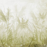 Grassy Glade Botanical wallpaper for living room & bedroom interiors | MWA-LWZ-232