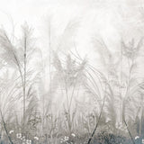 Grassy Glade Botanical wallpaper for living room & dining room interiors | MWA-LWZ-231